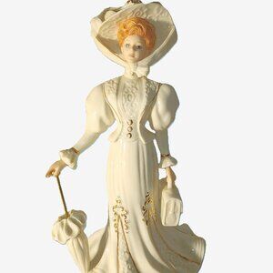 Lenox Fine Porcelain Vintage 1995 Grand Voyage Hand-Painted 24K Gold Accents EUC